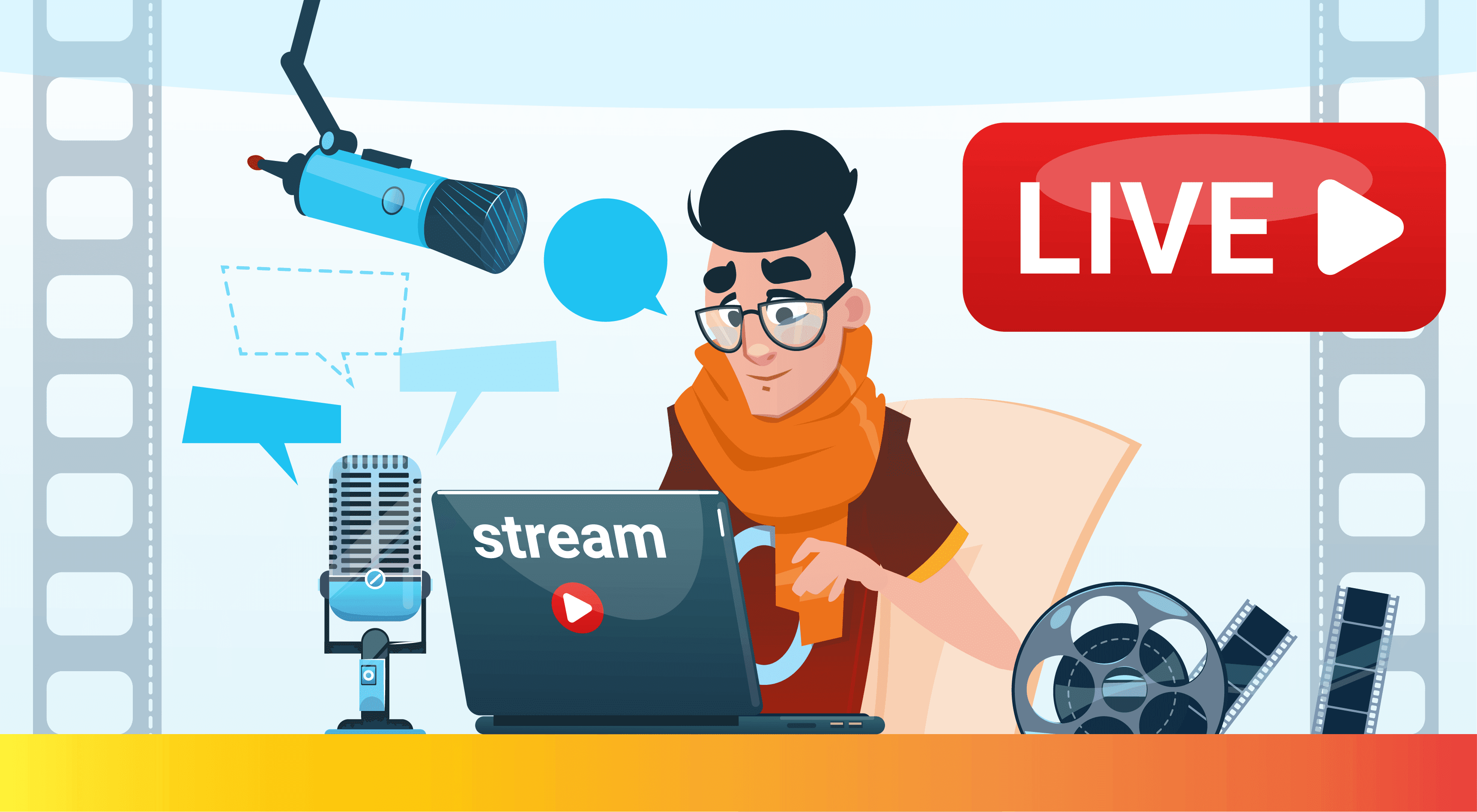 Facebook and YouTube Live