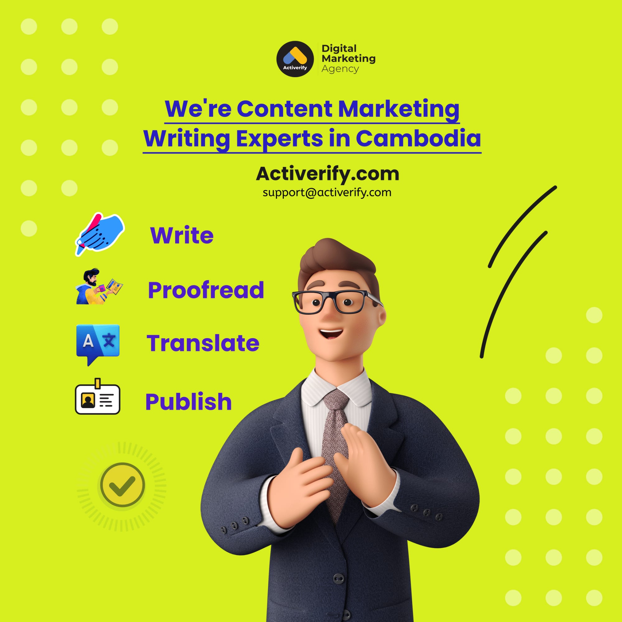 Content Marketing Writing Experts in Cambodia